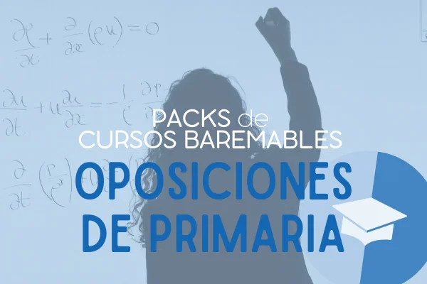 Pack de cursos baremables online de magisterio primaria